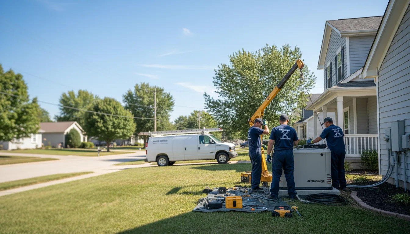 Generator Installation in Lake Saint Louis, MO near me